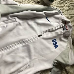 Nike track suit top